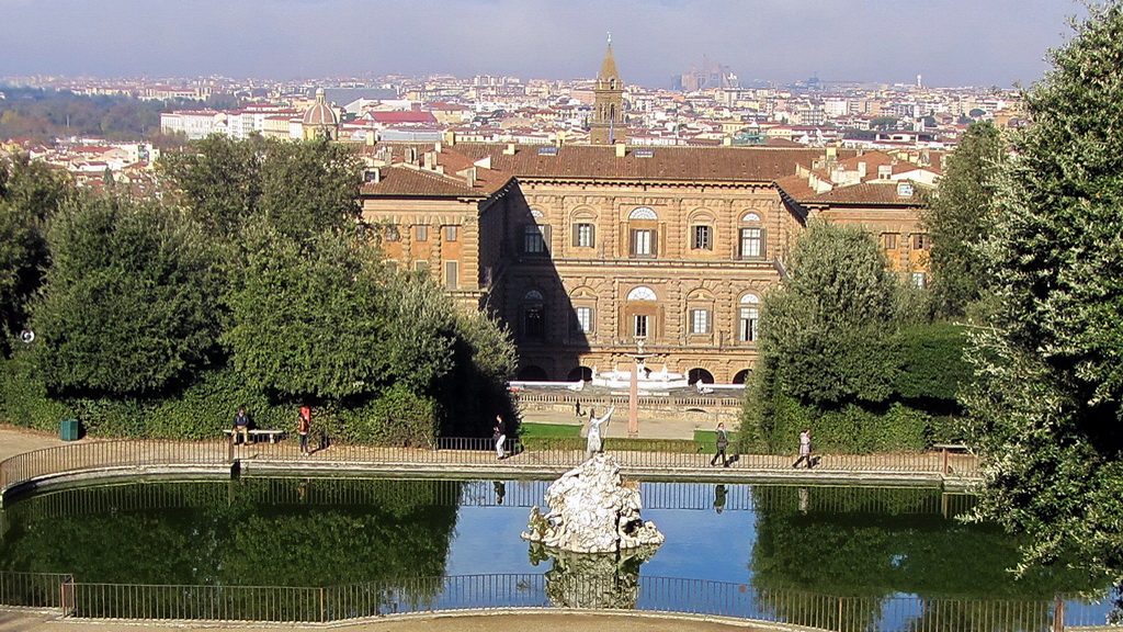 Palazzo Pitti im Boboli Garten